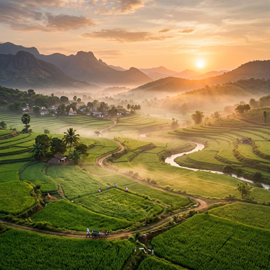 Indian agricultural landscape — why buyers choose Indian products